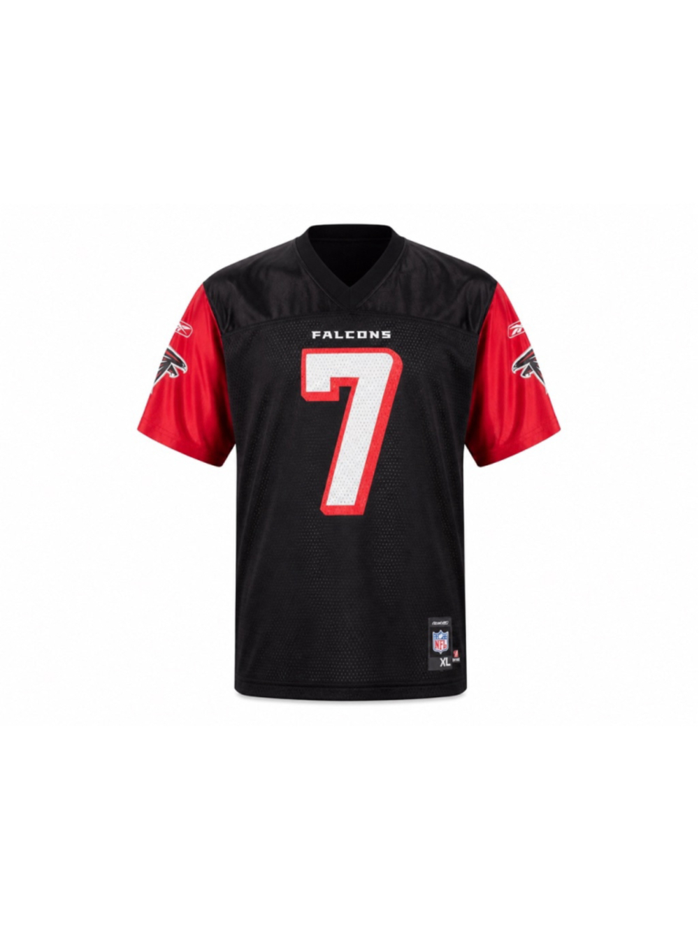 Michael Vick Atlanta Falcons #7 NFL Reebok Jersey Youth XL 18-20 Black Red - Picture 2 of 10